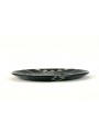 Rounded tray in fusion glass - Attunzu