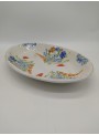 Oval ceramic tray