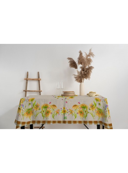 Cotton tablecloth - Girasoli