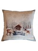 Squared stuffed cushion - Laggan