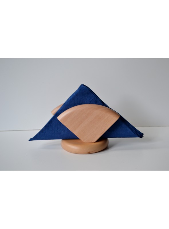 Natural linden wood napkin holder