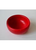 Small bowl in red linden wood