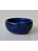 Small bowl in blue linden wood