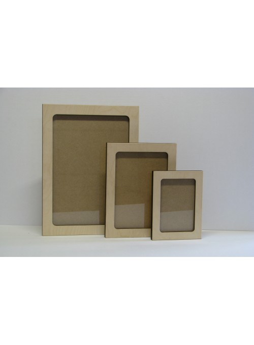 Three frame set in multi layer wood