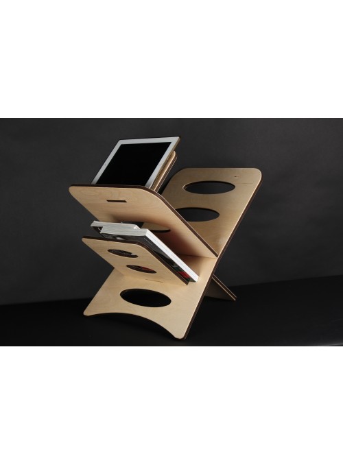 Wooden multi layer magazine rack - Sapere