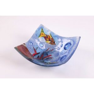 Vassoio quadrato con ambientazione marina - Acquario 2