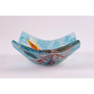 Vassoio quadrato con ambientazione marina - Acquario 2