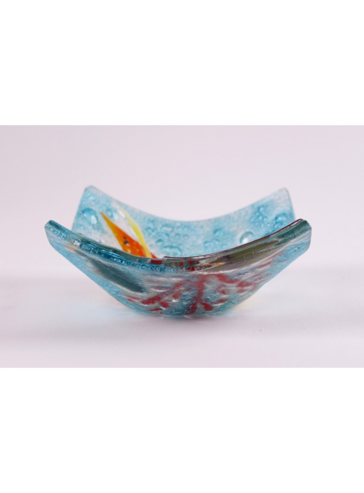 Vassoio quadrato con ambientazione marina – Acquario 2 Vassoio quadrato con ambientazione marina - Acquario 2