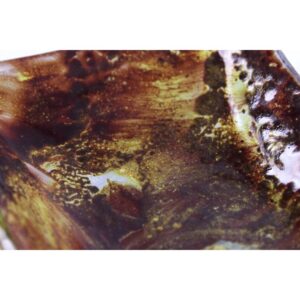 Vassoio in vetro di design in tre diverse fantasie