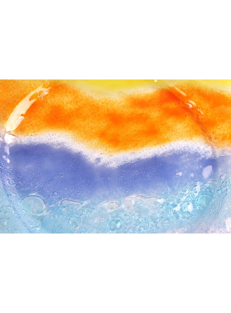 Vassoio tondo di vetro artigianale in due diverse colorazioni – Preludio Vassoio tondo di vetro artigianale in due diverse colorazioni - Preludio