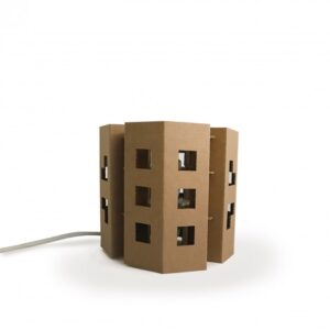 Lampada di ecodesign in cartone - Manhattan