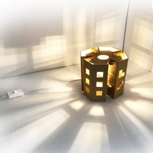 Lampada di ecodesign in cartone - Manhattan