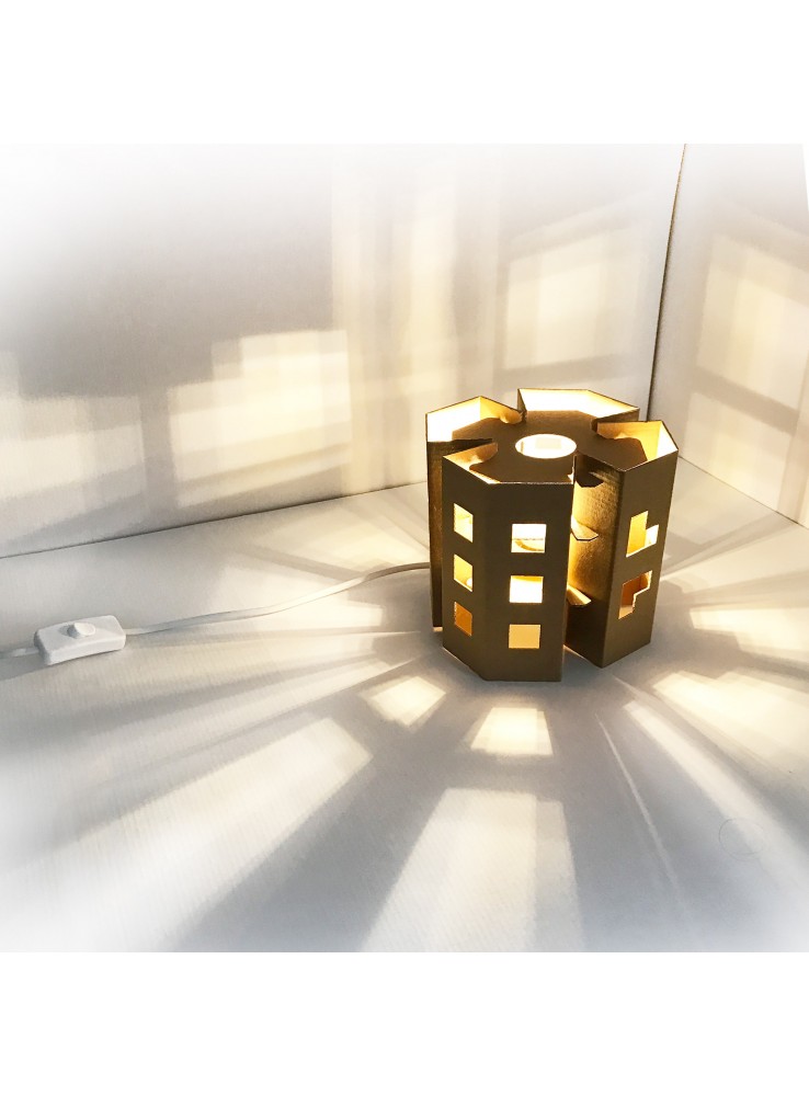 Lampada di ecodesign in cartone – Manhattan Lampada di ecodesign in cartone - Manhattan