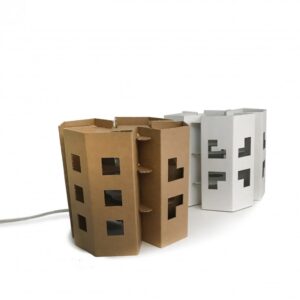 Lampada di ecodesign in cartone - Manhattan