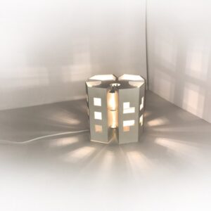 Lampada di ecodesign in cartone - Manhattan