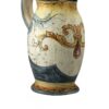 Caraffa piccola in ceramica cotta e decorata a mano