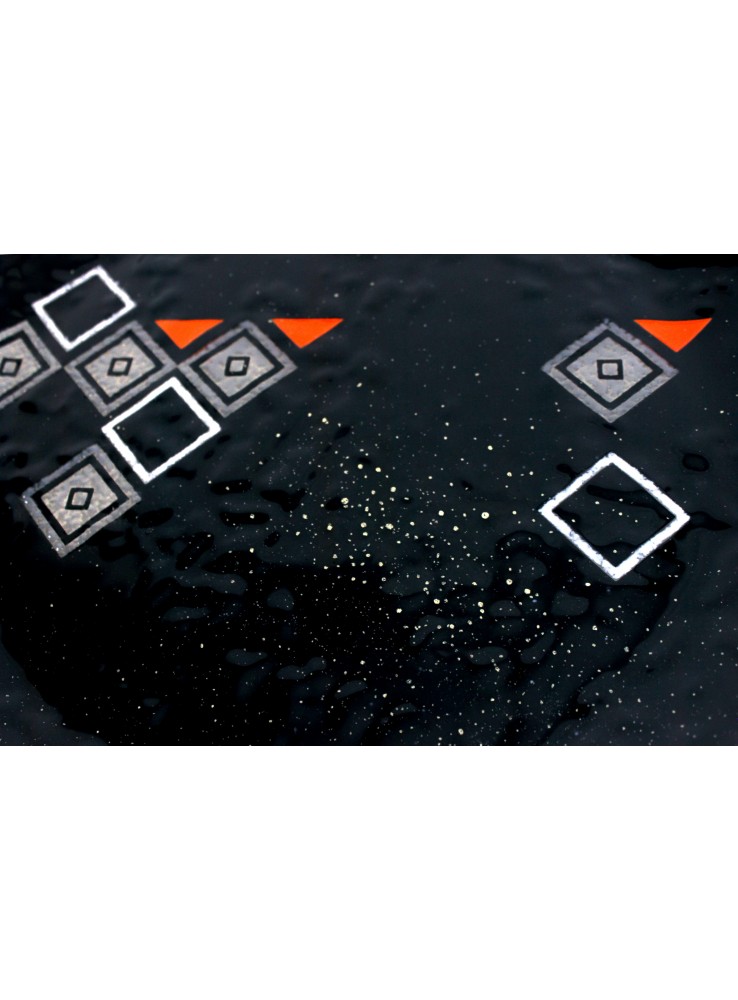 Vassoio tondo in vetro fusione colorato con ossidi – Attunzu Vassoio tondo in vetro fusione colorato con ossidi - Attunzu