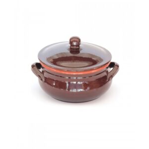 Tegame bruno da fuoco