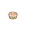 Casseruola da fuoco in argilla e cristalline - Rose