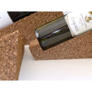Porta bottiglie in sughero piccolo Wine display bottle