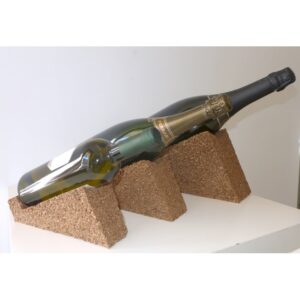Porta bottiglie in sughero medio - Wine display magnum