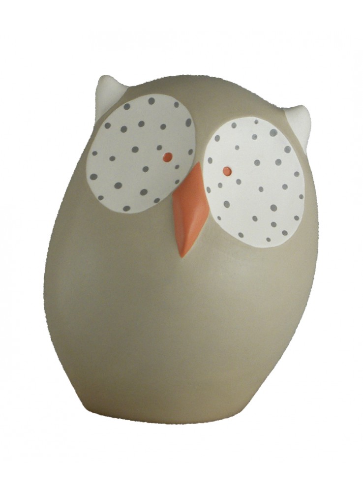 Gufetto in ceramica colorata a mano Gufetto in ceramica colorata a mano