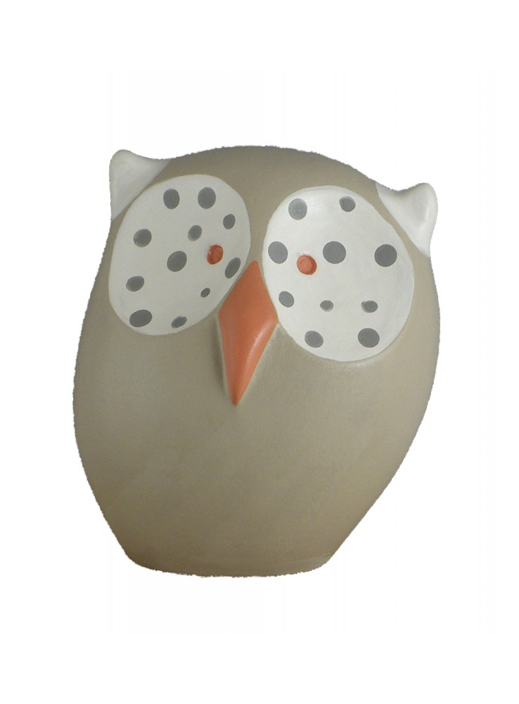 Gufetto in ceramica colorata a mano Gufetto in ceramica colorata a mano