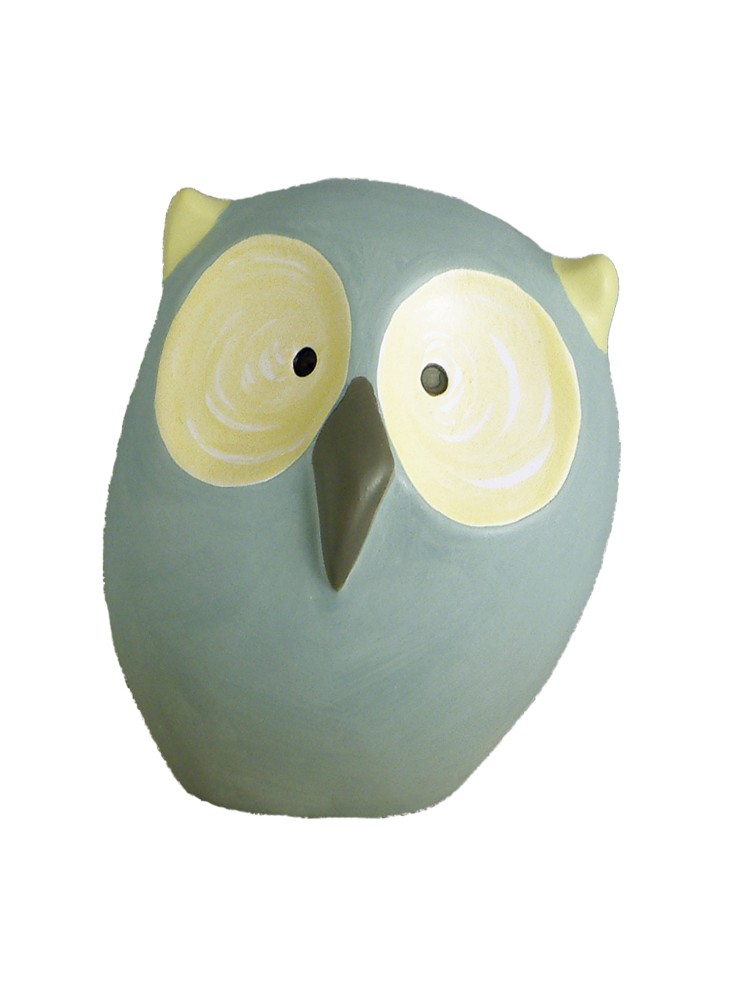 Gufetto in ceramica colorata a mano Gufetto in ceramica colorata a mano