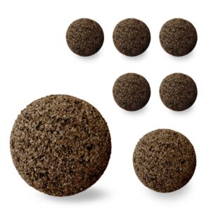 Set otto sfere piccole in sughero - Spheres 9