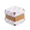 Pouf quadrato in sughero e pvc - Dado Broccato