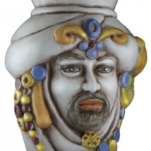 Testa di moro in ceramica anticata - I Mori