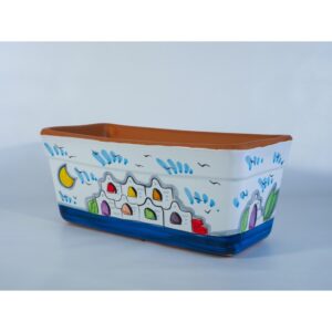 Cassetta portafiori in ceramica - Positano