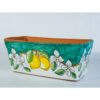 Cassetta portafiori in ceramica - Limoni