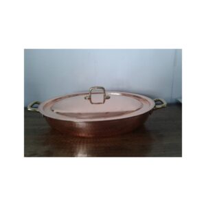Tegame ovale con coperchio