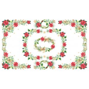 Tovaglia in cotone - Stella di Natale