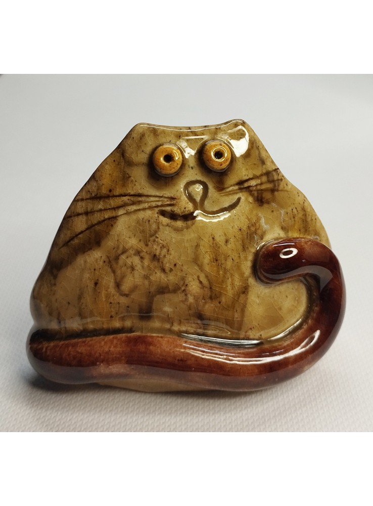 Animaletti da Collezione: Gatto Beige Animaletti da Collezione: Gatto Beige