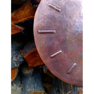 Orologio in rame da parete
