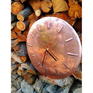 Orologio in rame da parete
