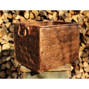 Cesta portalegna in rame