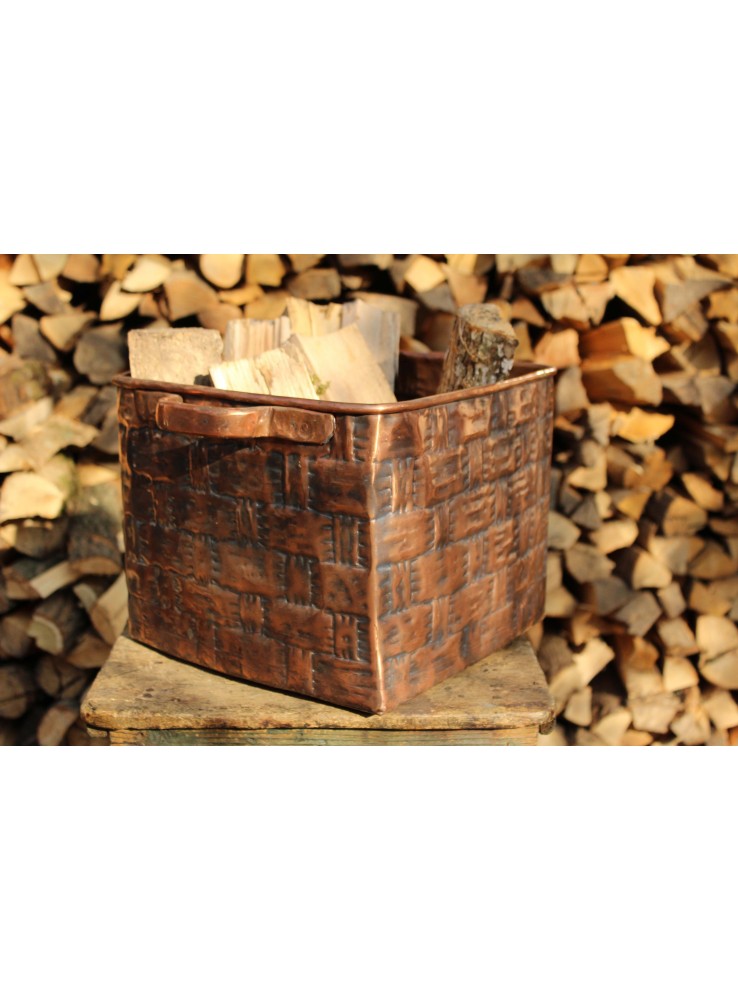 Cesta portalegna piccola con manici Cesta portalegna piccola con manici