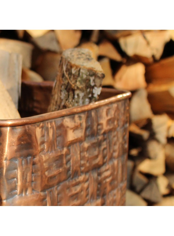 Cesta portalegna piccola con manici Cesta portalegna piccola con manici