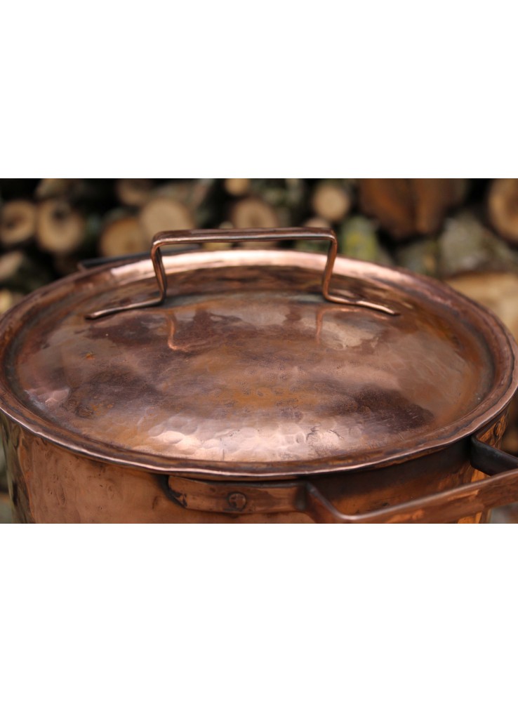 Pentola alta in rame Pentola alta in rame