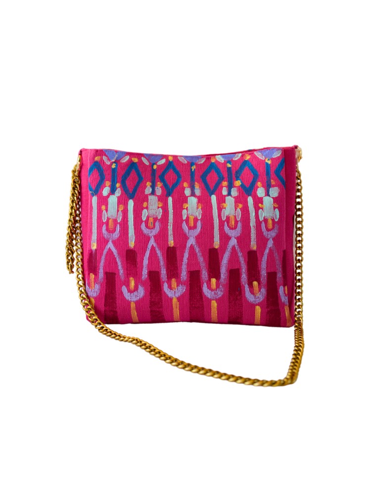 Borsa Fucsia e Oro Borsa Fucsia e Oro