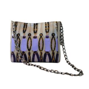 Borsa Grigia e Viola