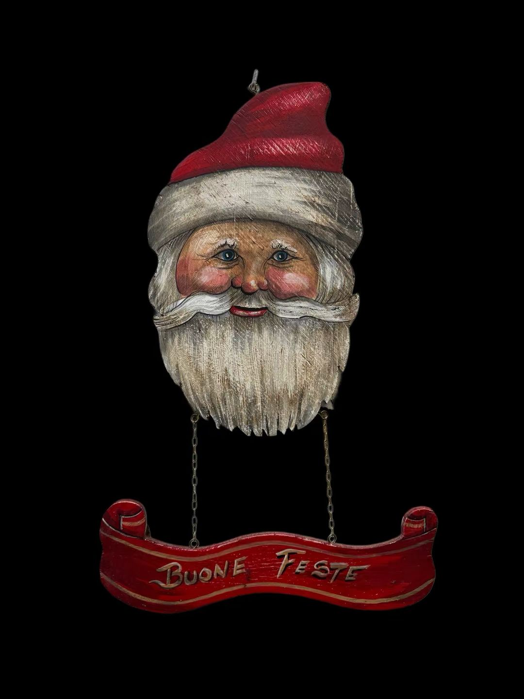 Babbo Natale rosso 2 ''Buone Feste''